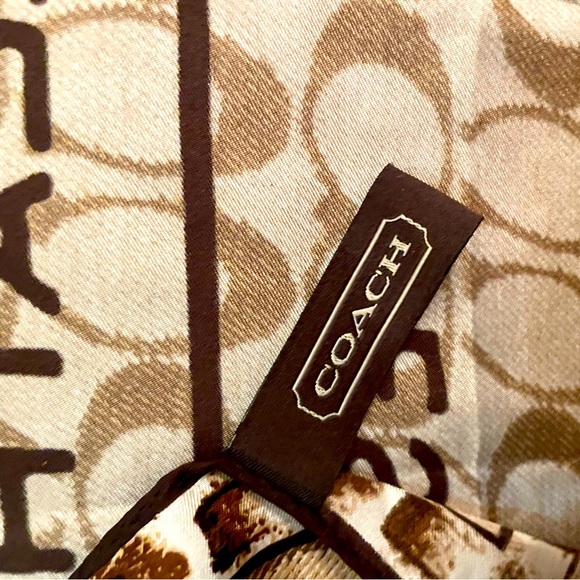 Coach scarf - Picture 3 of 4